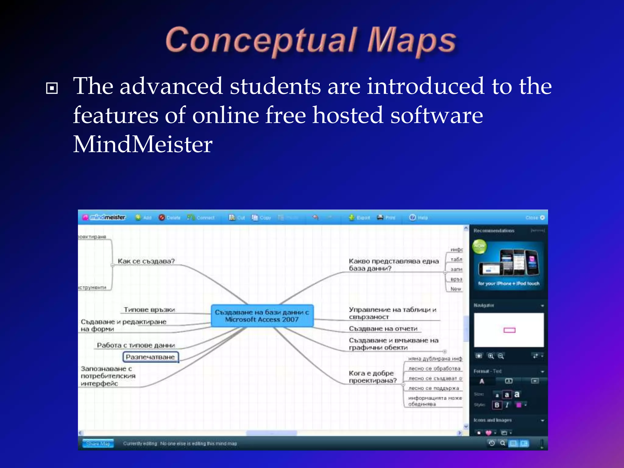 Active learning methodsworking on individual projects to master several programming techniques and technologies and to stimulate creativity for the creation of unique products
