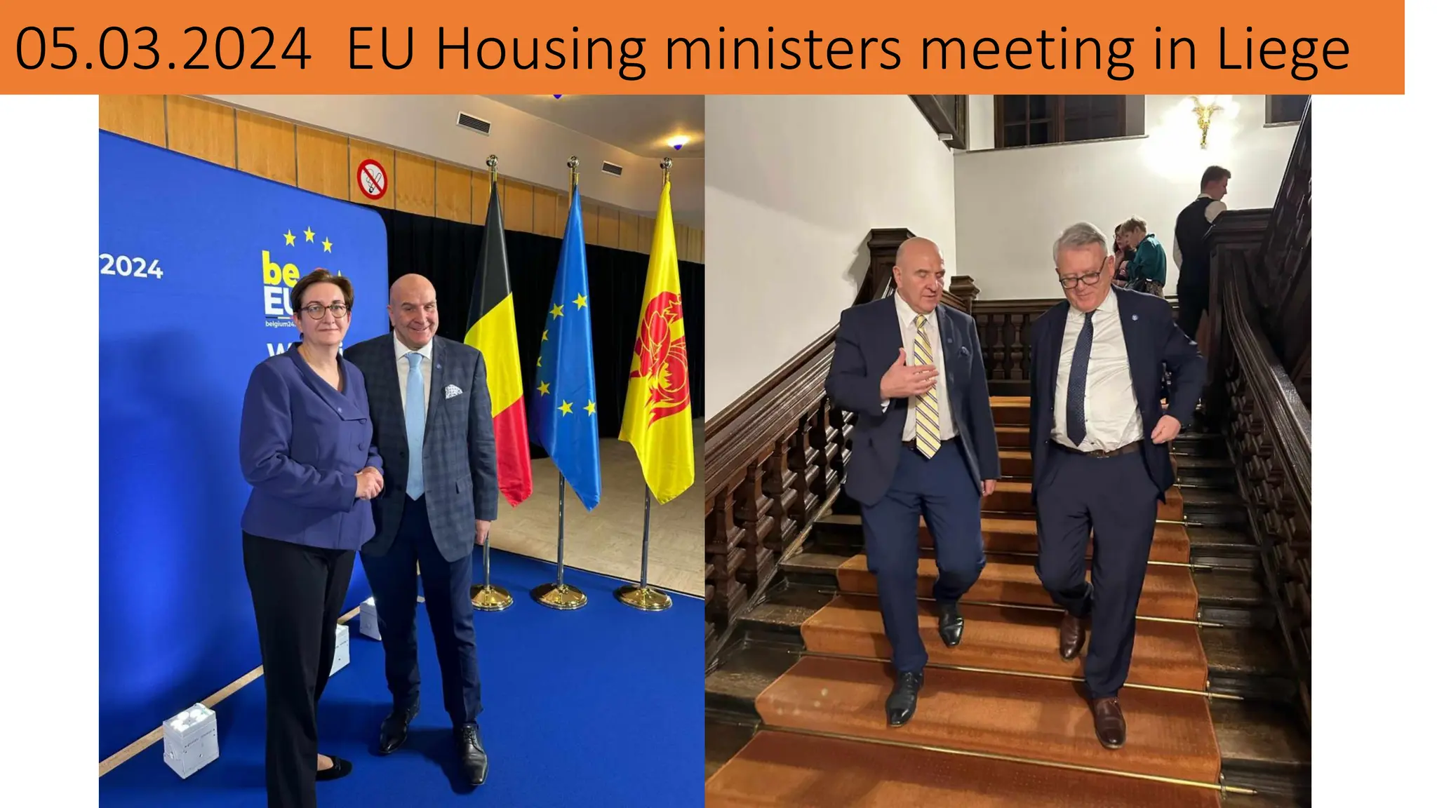 Andres Jaadla
05.03.2024 EU Housing ministers meeting in Liege
 