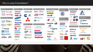 5
Who is using FrameMaker?
 