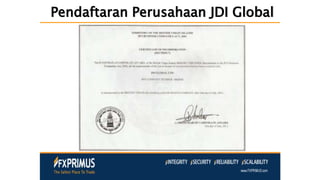 Pendaftaran Perusahaan JDI Global
 