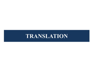TRANSLATION
 