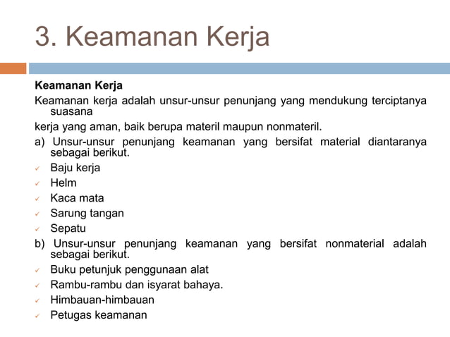 Presentation K3 ( PPT Kesehatan Keselamatan Kerja ) | PPTX