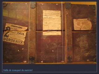 Malle de transport du matériel 
