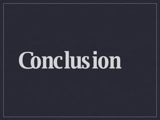 Conclusion 