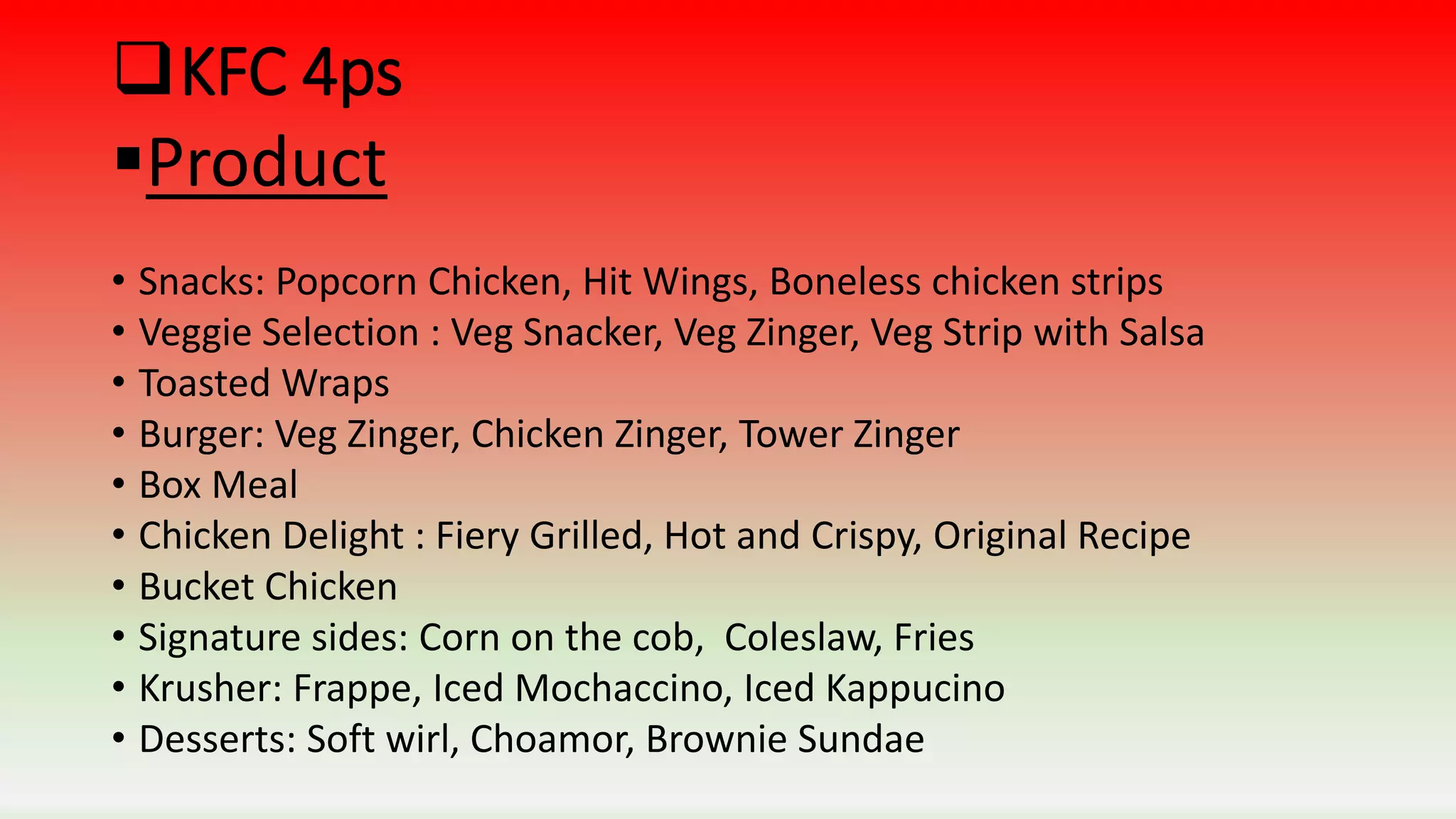 Presentation kfc | PPTX