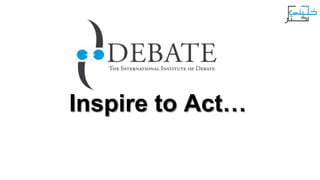 Inspire to Act…

 