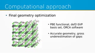 A DFT & TDDFT Study of Hybrid Halide Perovskite Quantum Dots | PDF
