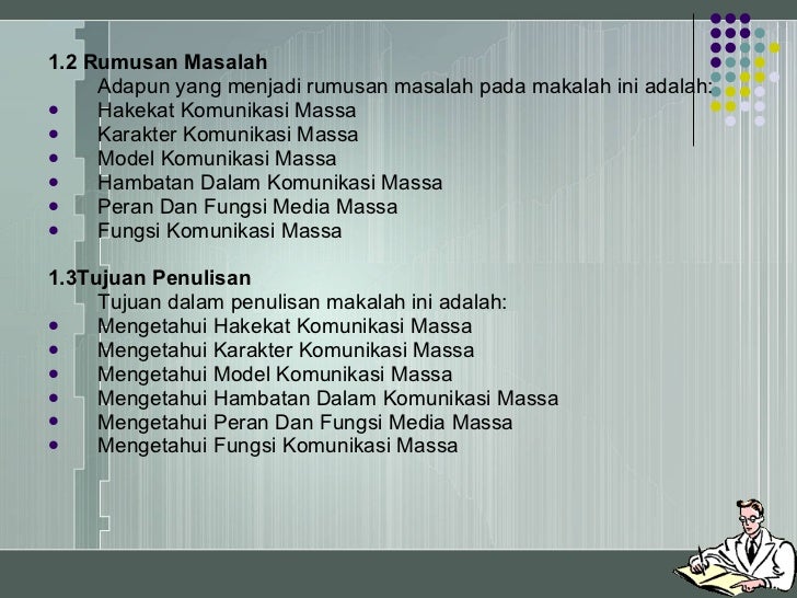 Makalah Hambatan Komunikasi Massa Contoh Makalah