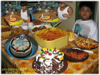 286TH BIRTHDAY OF JOHN BENEDICT AQUINO 