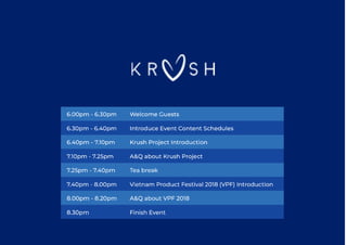 Krush Project Introduction_Presentation | PPTX