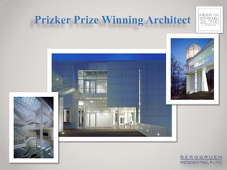 Prizker Prize Winning Architect
 