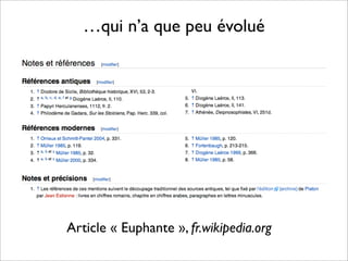 …qui n’a que peu évolué
Article « Euphante », fr.wikipedia.org
 