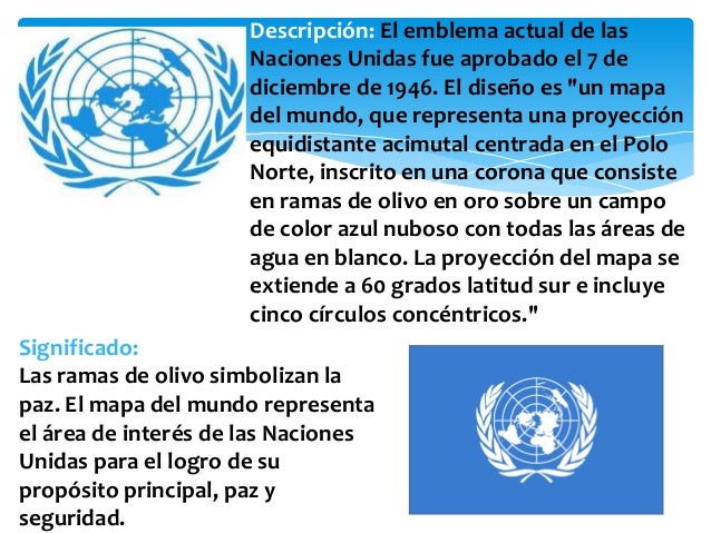 Que significa la onu - Ejemplos
