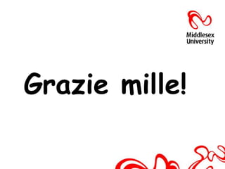 Grazie mille!
 