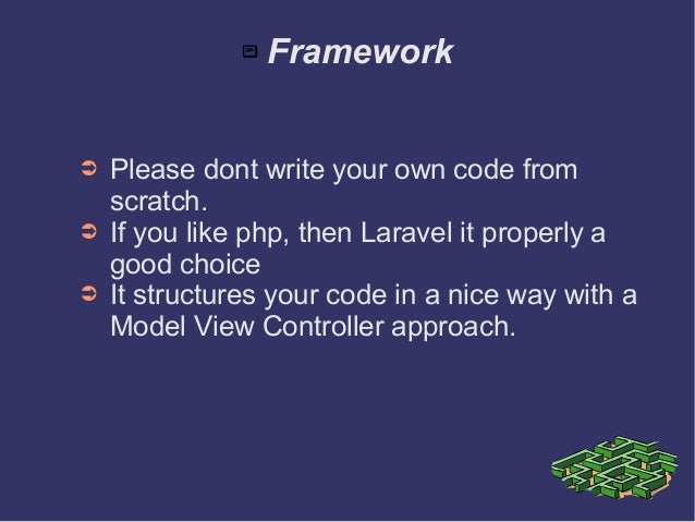 Presentation laravel 5 4