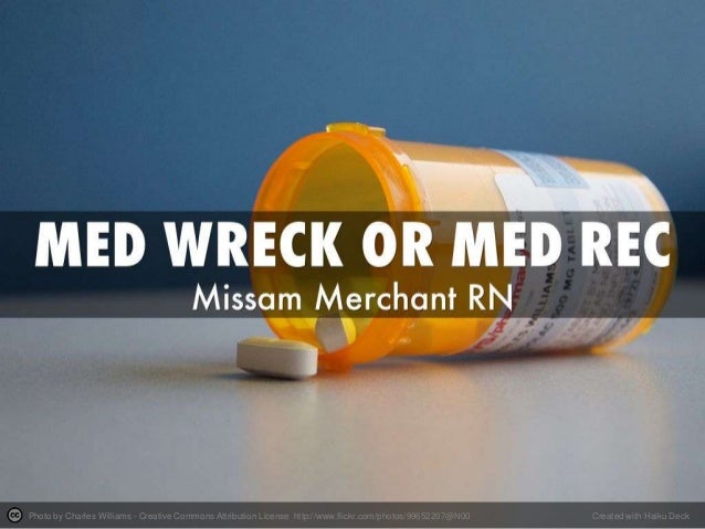 medication reconciliation powerpoint education