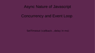 Event Loop in Javascript | PPT