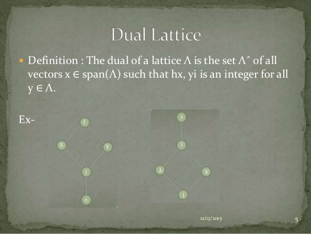 lattice definition lattice definition