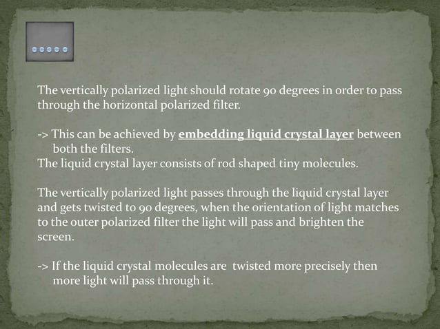 LCD LED PRESENTATION | PPTX
