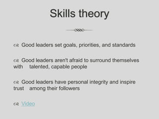 Presentation leadership