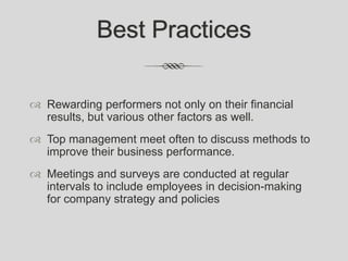 Presentation leadership