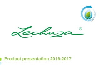 Product presentation 2016-2017
 