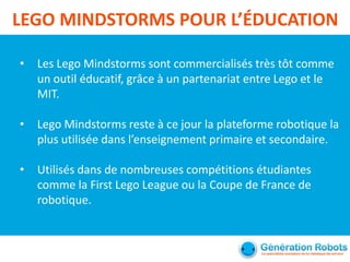 8 bonnes raisons d'utiliser la gamme Lego Mindstorms dans vos cours