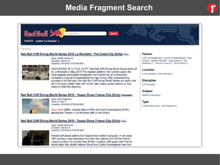 Media Fragment Search
 