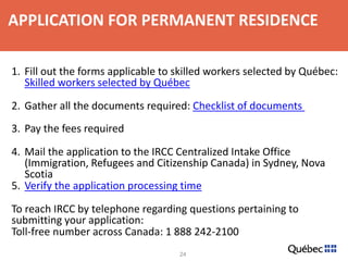 Presentation living quebecafterstudies | PDF