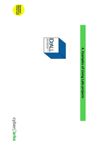 4. Examples of Living Labs projects 
 