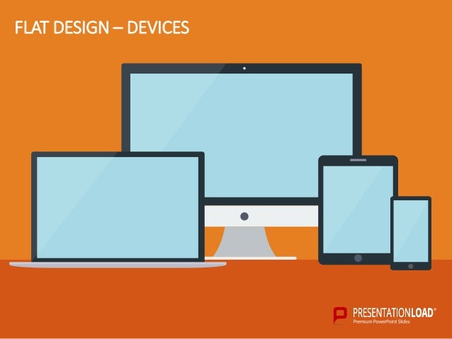 flat design powerpoint template flat design powerpoint template, Presentation templates