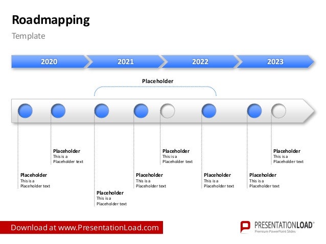Roadmapping PPT Slide Template Roadmapping PPT Slide Template