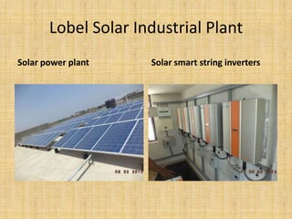 Presentation Lobel Solar Water Heater | PPT