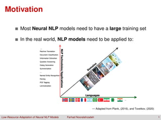 Low Resource Adaptation of Neural NLP Models | PDF