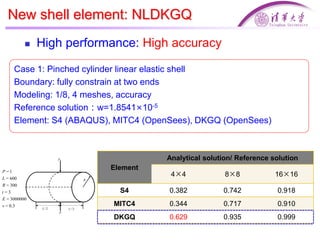 Development and application of explicit methods in OpenSees for ...