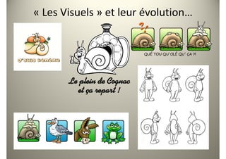 « Les Visuels » et leur évolution…
 