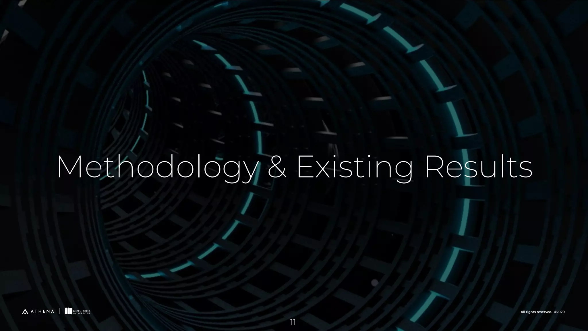 Methodology & Existing Results All rights reserved. ©2020 11 