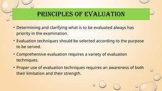 Measurement And Evaluation Techniques and methods | PPTX