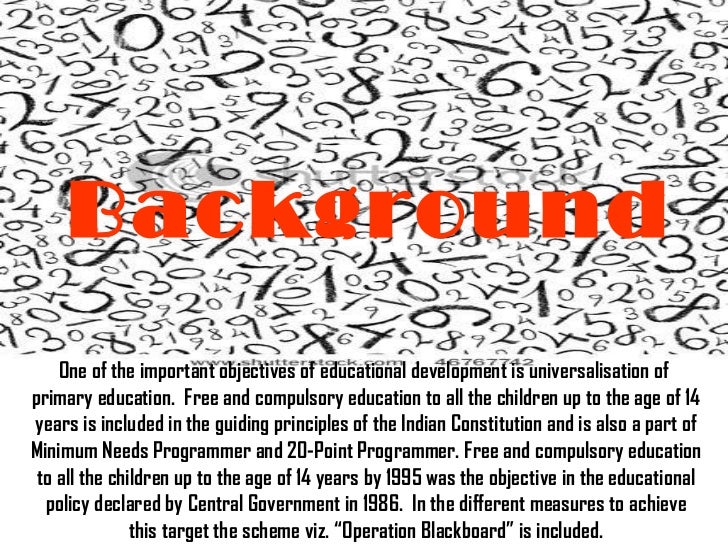 Presentation Operation Blackboard