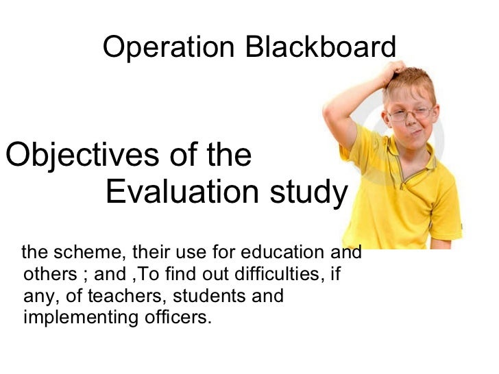 Presentation Operation Blackboard