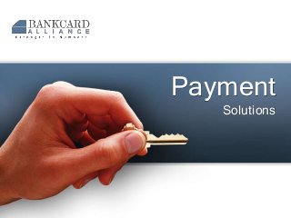 Payment
Solutions
 