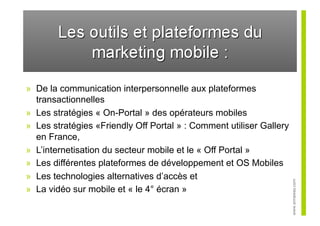 Formation Mobile Marketing