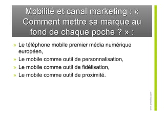 Formation Mobile Marketing