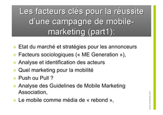 Formation Mobile Marketing