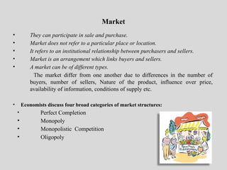 Comprehensive Overview of Market Structures: Perfect Competition ...