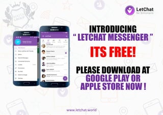 Presentation Letchat By Masta Group | PDF
