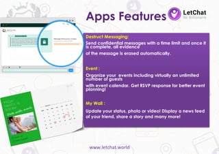 Presentation Letchat By Masta Group | PDF
