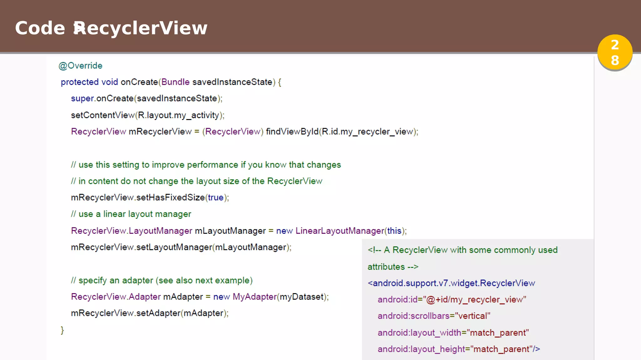 Code >RecyclerView
2
8
2
8
 