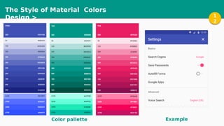 Material Design for Android | PDF