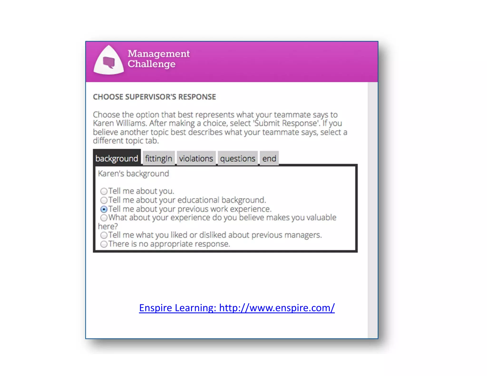 Enspire Learning: http://www.enspire.com/
 